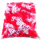 Kunststoffkette 25 Meter in Rot und Weiß