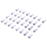 Speichennippel Satz vorne Inhalt 32 Stück Alu silber passend für: Honda CRF, CR