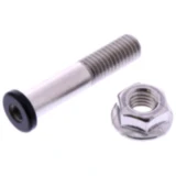 Befestigung starr chrom für Kellermann Atto M8X40MM