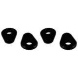 Blinkeraufnahme Aluminium JMP 38.2X26.2 mm schwarz