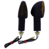 Blinker schwarz, lang mit Rauchglas für Triumph 2