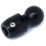 Adapter Kugelkopf chrom für Kellermann HD Sportster