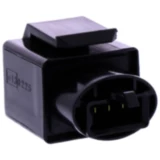 Blinkrelais elektrisch Originalersatzteil 12. 8V 3 polig LED passend für: Honda CBF, VT, SH