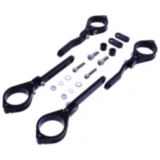 Lampenhalter 39MM verstellbar schwarz