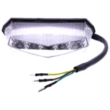 Rückleuchte weiß LED 101 Octane passend für: Derbi Senda, Dekker, Beta RR