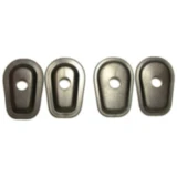 Blinker Adapterplatte schwarz