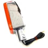 Blinker aus Kunststoff, chrom für Motorräder