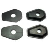 Blinkeraufnahme Adapterplatte schwarz für Miniblinker