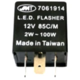 Blinkrelais elektrisch JMP 12V 3 polig für Motorräder