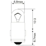 Lampe BA7S 6V 1.2W JMP