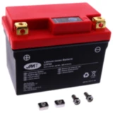 Batterie Motorrad LFP02 JMT Lithium - Ionen mit Anzeige passend für: Kove NK