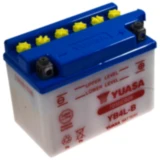 Batterie Motorrad YB4L - B Yuasa Alternative: Gel 7074123 passend für: Peugeot Speedfight, Ludix, Vivacity