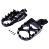 Fussrasten Satz schwarz Accossato Motocross passend für: BMW F (650, 850, 800, 750, 700), R