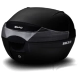 Topcase schwarz 33 Liter Shad SH33 mit Trägerplatte passend für: Honda CB, CBR, CBF