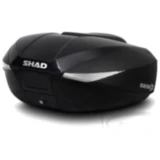 Topcase Carbon 46 - 58L Shad SH58X mit Trägerplatte passend für: Honda CB, CBR, CBF