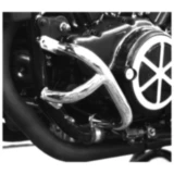 Schutzbügel vorne chrom für Motorräder Fehling