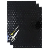 Antirutschaufkleber BlackBird Racing schwarz gelocht passend für: Honda CB, CBR, CRF