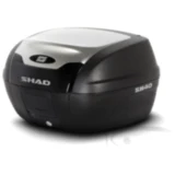 Topcase alu 40 Liter Shad SH40 mit Trägerplatte passend für: Honda CB, CBR, CBF