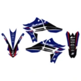 Aufkleber Satz für Motorräder Black Bird Racing Dream 4