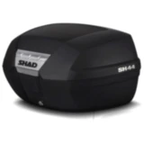 Topcase schwarz 44L Shad SH44 mit Trägerplatte passend für: Honda CB, CBR, CBF