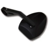 Lenkerendenspiegel oval schwarz für Universal