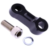 Spiegeladapter schwarz JMP M10 X 1.25RE für Motorräder