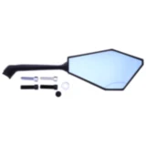 Hochwertiger schwarzer Stangenspiegel für Motorräder