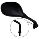 Spiegel schwarz rechts JMP passend für: Kymco ZX, Zing, K12, Rex RS 450, Off Limit, Tribal Scooter
