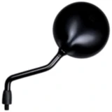 Spiegel rund schwarz rechts passend für: Honda XL