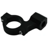 Schelle Spiegel schwarz 1 Zoll für Lenker M10X1.25 rechts