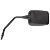 MIRROR SQUARE BLACK UNIVERSAL - FITS LEFT & RIGHT