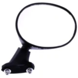 Spiegel schwarz rechts für Motorräder