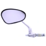 Lenkerendenspiegel chrom oval links