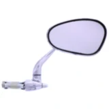 Lenkerendenspiegel für Motorroller chrom rechts