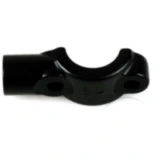 Schelle für 22mm Lenker mit M10 Rechtsgewinde schwarz JMP