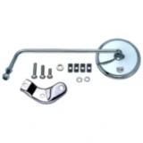 Spiegel rund chrom links passend für: Vespa PX