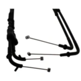 Gaszug Satz passend für: Kawasaki ZX - 6R, ZX - 6RR