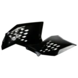 Kühlerabdeckung schwarz Satz passend für: KTM EXC 7160831