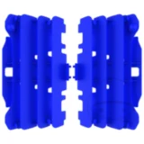 Kühlerlamellen Schutz blau für Motorräder