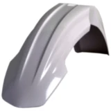 Vorderes Schutzblech in Weiß für Motorräder