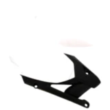 Seitenverkleidung Kit schwarz/weiß für Motorräder