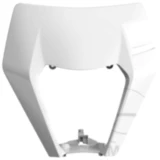 Scheinwerfermaske in Weiß ohne Elektrik