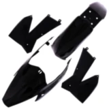 Komplettkit schwarz passend für: KTM EXC 7162255