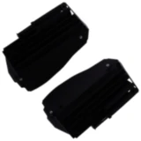 Kühlerlamellen Satz schwarz für Motorräder