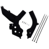 Rahmenprotektor Set schwarz