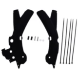 Rahmenprotektor schwarz Satz passend für: Sherco SEF, SE