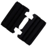 Kühlerlamellen Satz für Motorräder schwarz