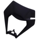 Scheinwerfermaske schwarz ohne Elektrik