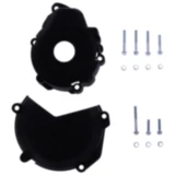 Kupplung/Zündungsdeckel Protektor schwarz Satz passend für: Husqvarna FE 7162550