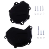 Kupplung/Zündungsdeckel Protektor schwarz Satz passend für: Husqvarna FE 7162559